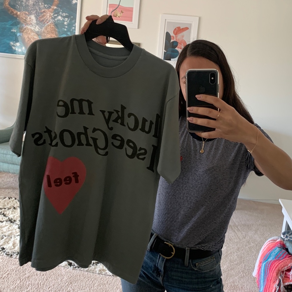 KANYE kids see ghosts cudi camp flog gnaw shirt